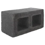 Bloque liso gris 19x19x39 cm X Mayor