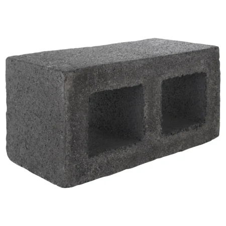 Bloque liso gris 19x19x39 cm X Mayor