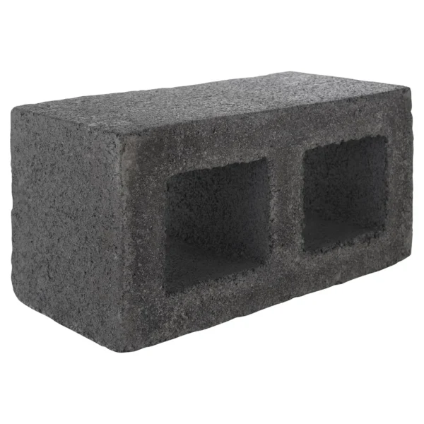 Bloque liso gris 19x19x39 cm X Mayor