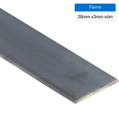 Fierro Barra Plana Laminada en Caliente Acero 3x38 mm 6 m X Mayor
