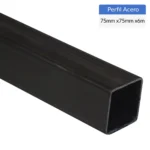 Perfil Cuadrado Acero 75x75x2 mm 6 m X Mayor